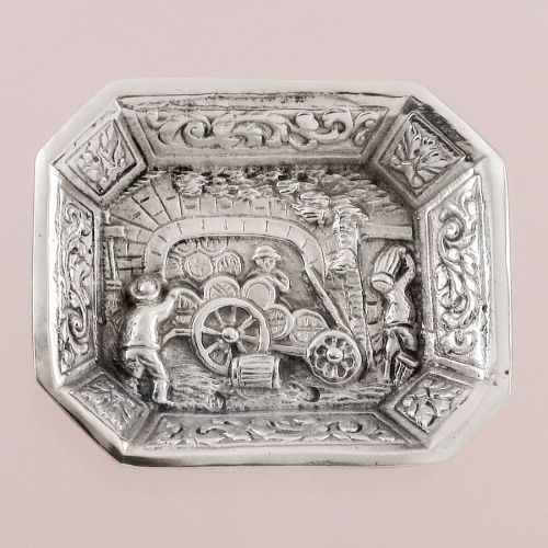 Mini Schälchen Ascher Spanien 900er Silber